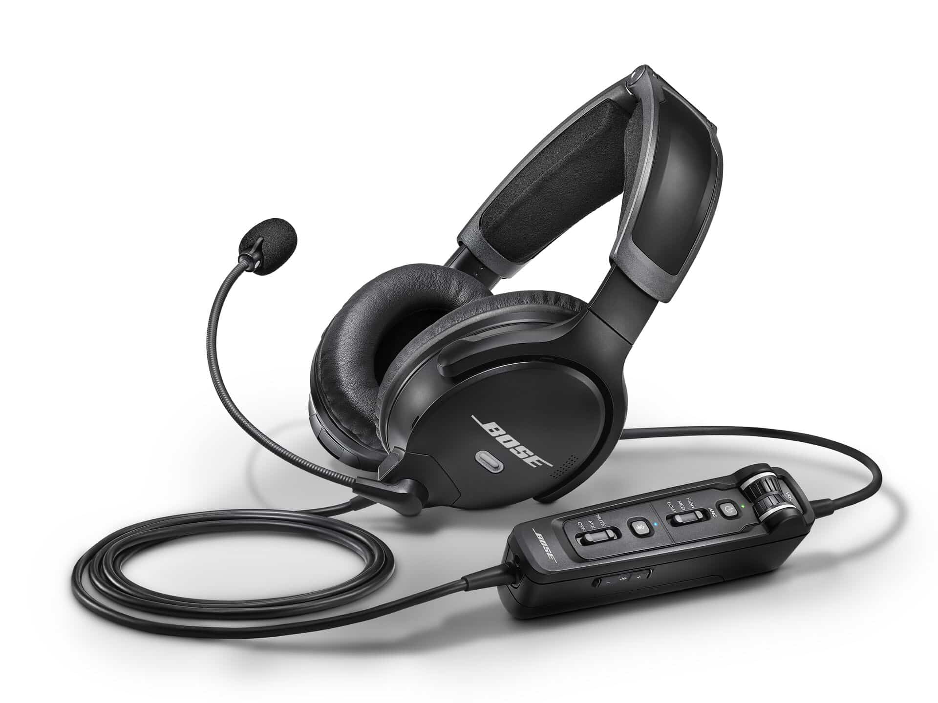 Bose A30 Aviation Headset WITH Bluetooth - 6 pin LEMO – Fallon