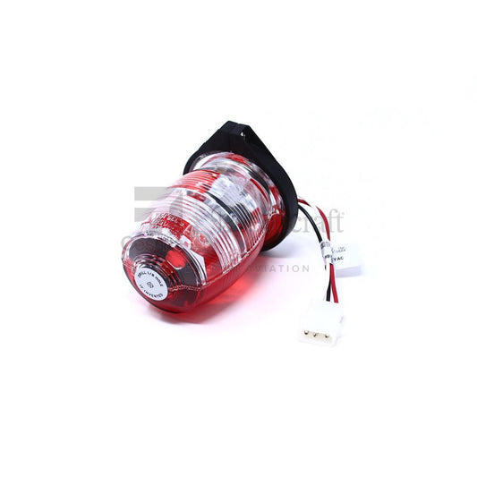 Whelen Strobe Head Assy, Shielded Red/White 01-0770019-23