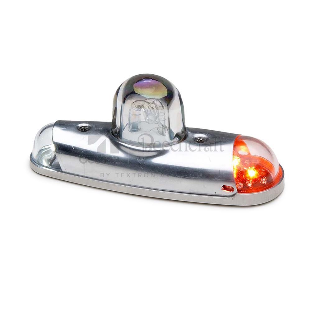 Whelen Wingtip Strobe/LED Position, Green, 28V, RFI Shielded 01-0790340-03