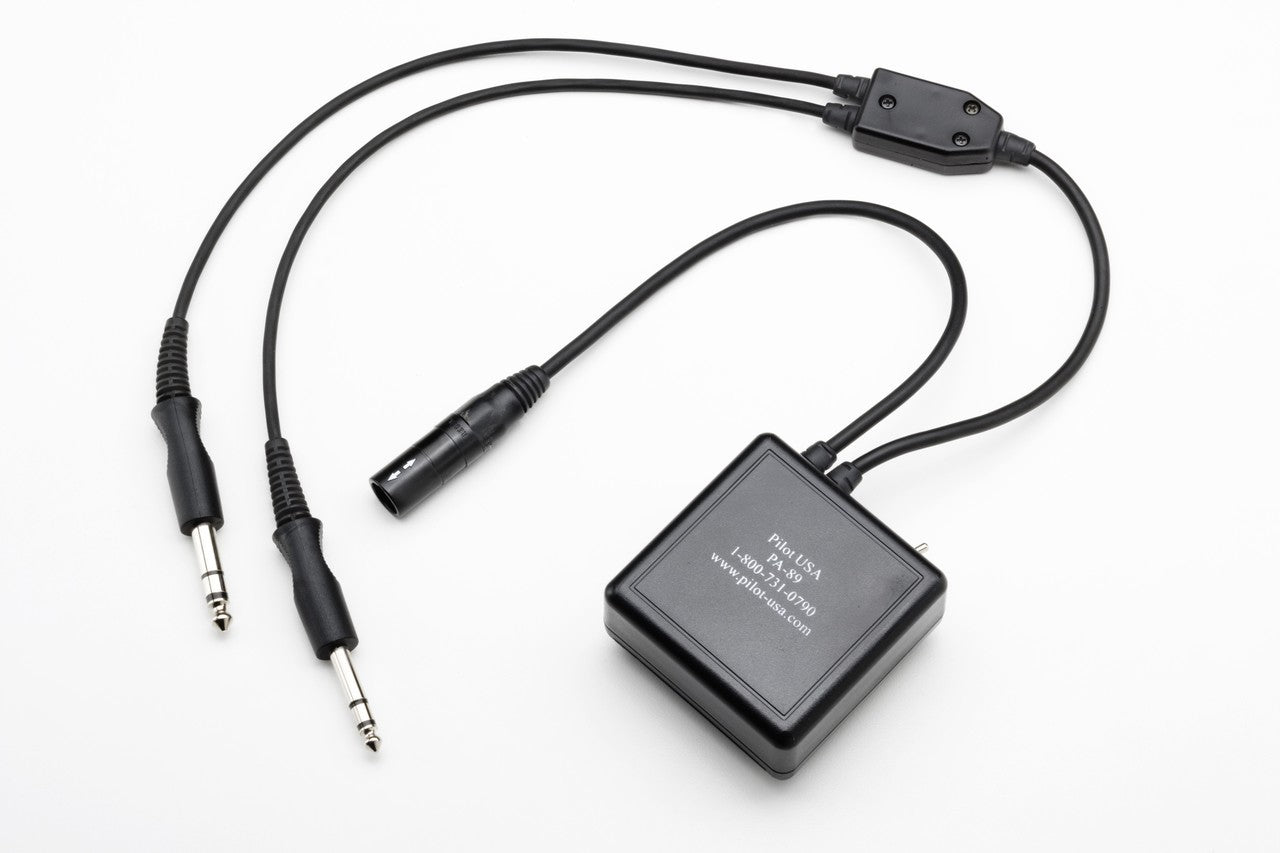 Pilot Communications - Bose X (6 Pin Lemo) to GA Adapter