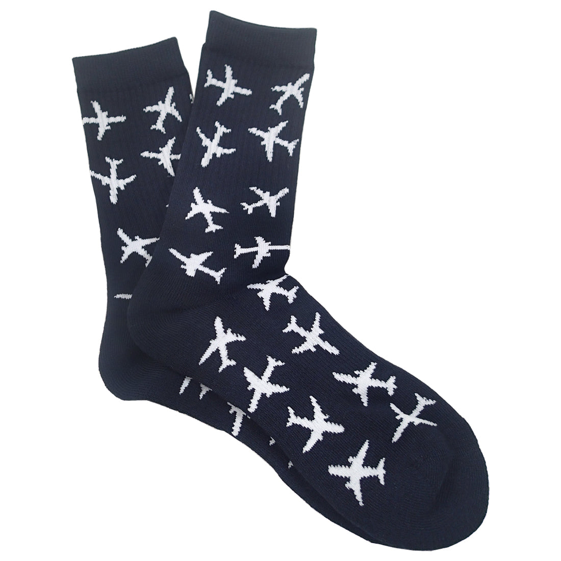 Premium Crew Socks - Twin Jet