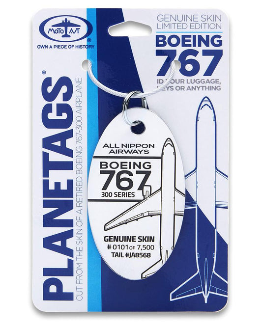 Planetags - Boeing All Nippon Airways 767-300 WHITE