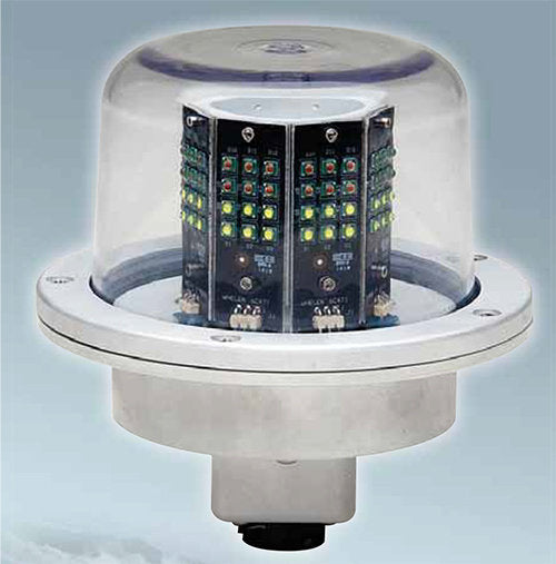 LED Red or White Anti-Collision Light, 28V, 01-0790615-00