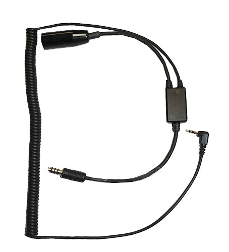 Pilot Communications - iPhone/Smartphone Digital Audio Recorder for Helicopter (U174) Headset