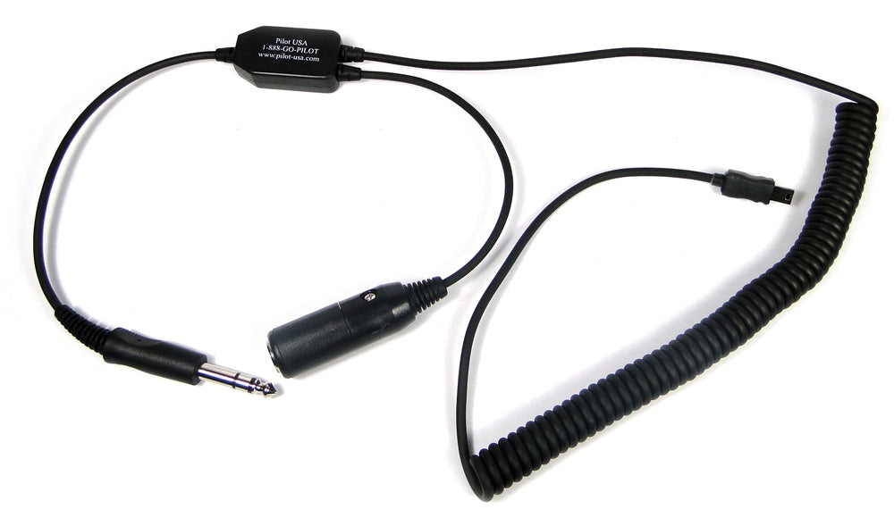Pilot Communications - GoPro Hero3, 3+ and 4 Recorder Adapter For GA (Dual Plug) Headset