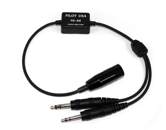Pilot Communications - Amplified Impedance Converter Low (Military) to Hi (GA)
