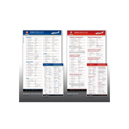 QRef - Cirrus SR22 G3 Turbo - Checklist Card
