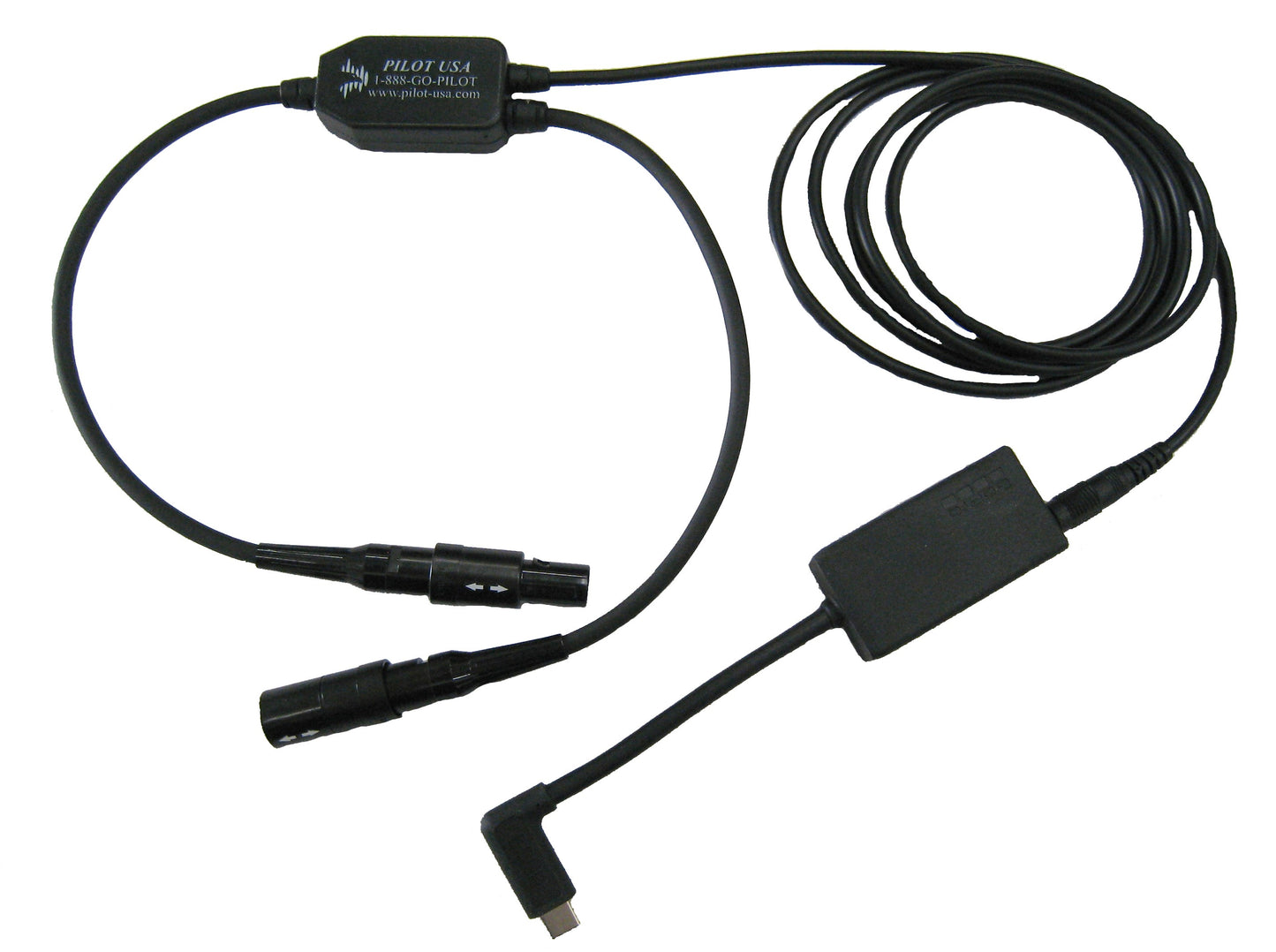 Pilot Communications - GoPro HERO5 Audio Recorder Adapter for Bose (6 Pin Lemo) Headset