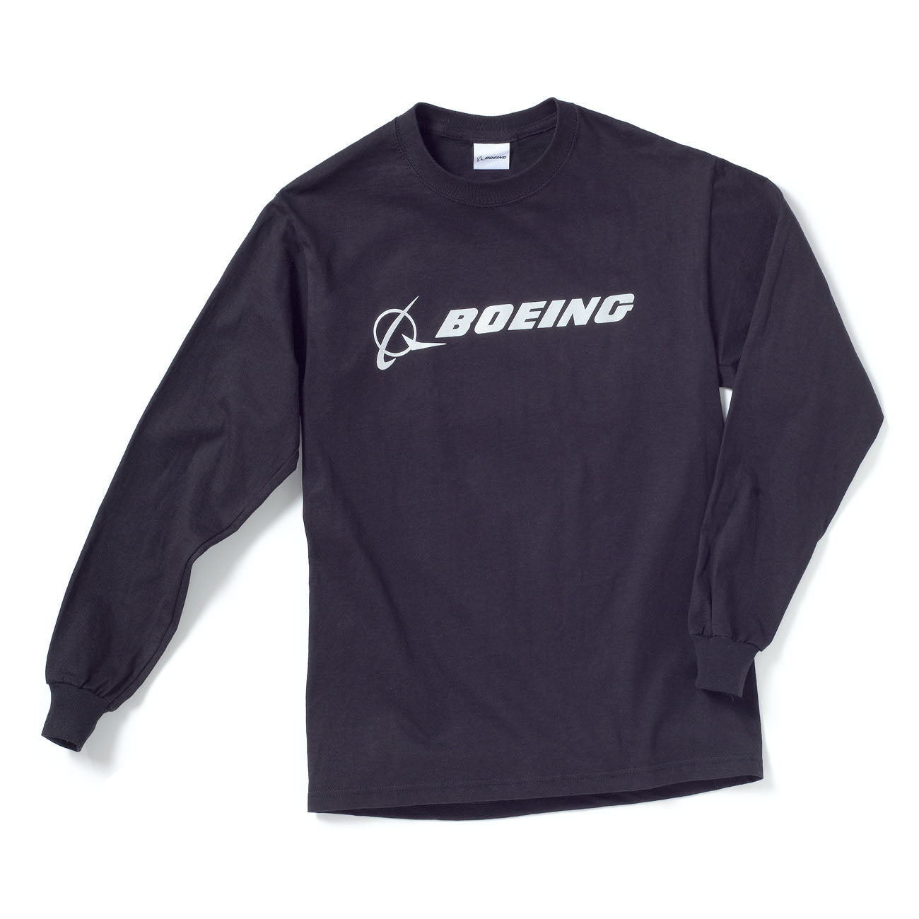 Boeing Signature T-Shirt Long Sleeve - Navy