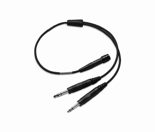Bose A20 Headset 6-Pin to Dual-Plugs Adapter