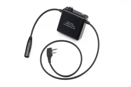 Pilot Communications - BOSE (6 pin) Headset Adapter for ICOM A3, A6, A14, A22, A24 Transceiver