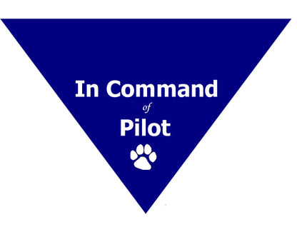 Mutt Muffs "In Command of Pilot" Bandana
