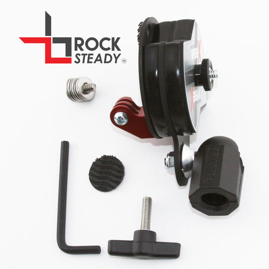 Flight Flix Rock Steady, VibeX Ball Mount, GoPro & Garmin, No Base