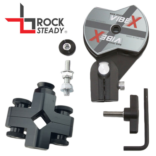 Flight Flix Rock Steady VibeX Ball Mount, Drift & Garmin 360, Clamp Base w/ Dovetail