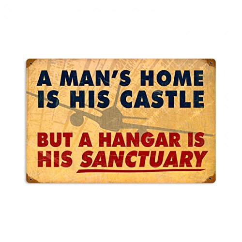 Vintage Metal Sign - Hangar & Home