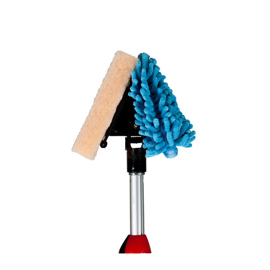 Aero Cosmetics - Bug Scrubber Mini Mop with Expandable 4' to 9' Pole