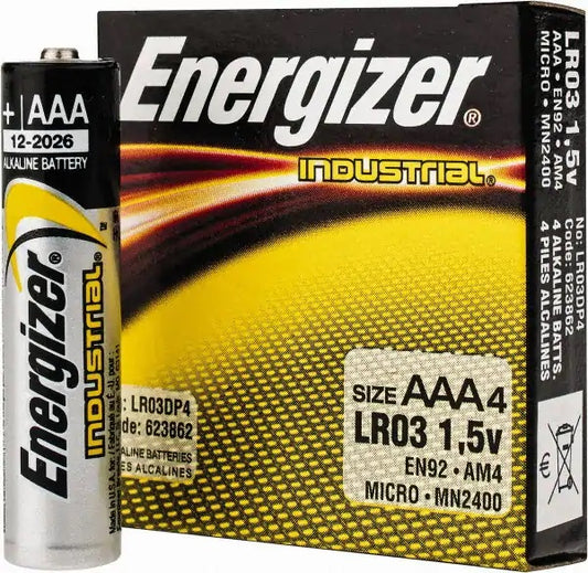 Energizer AAA Alkaline Battery - 4 Pack