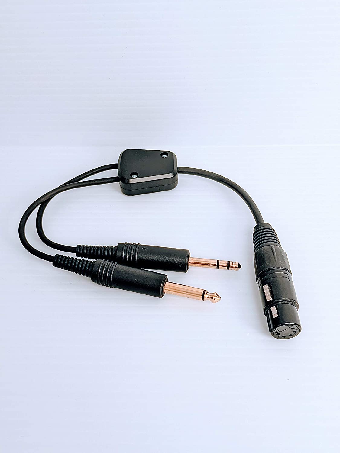 TELY Airbus (5 Pin) to General Aviation (Dual GA) Adapter