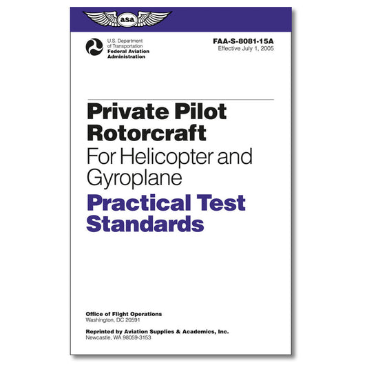 PTS - Private Pilot Rotorcraft and Gyroplane