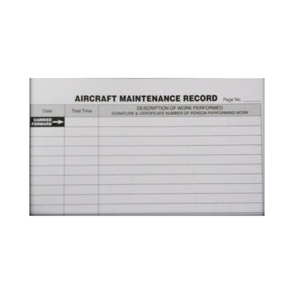 Aircraft Maintenance Record - Engine Logbook