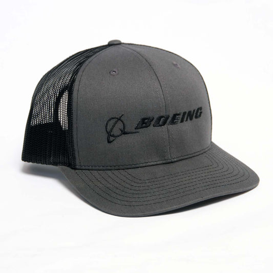 Boeing Trucker Hat - Charcoal