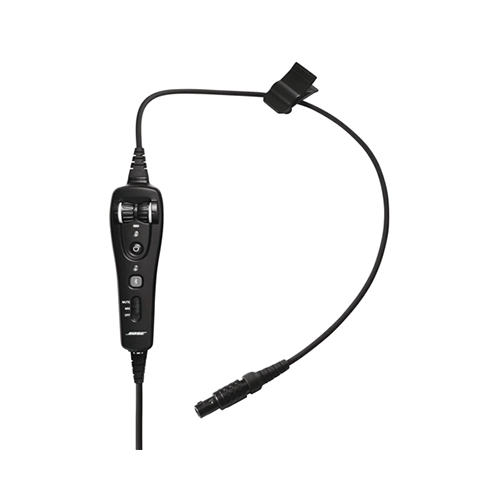 Bose A20 Headset Cable Assembly with Bluetooth - 6 Pin Connector, Robinson Helicopter Version with 6â€ Cable from Control Module