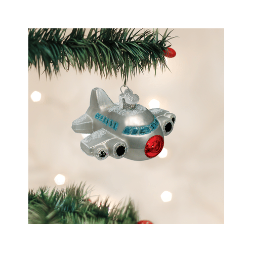 Old World Christmas Airplane Ornament
