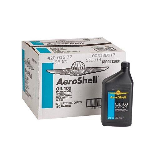 Case of 6 - AeroShell Oil 100 Mineral