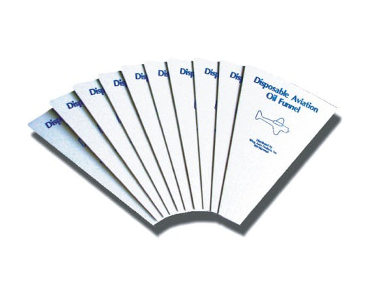 Disposable Oil Funnel - 10 Pack