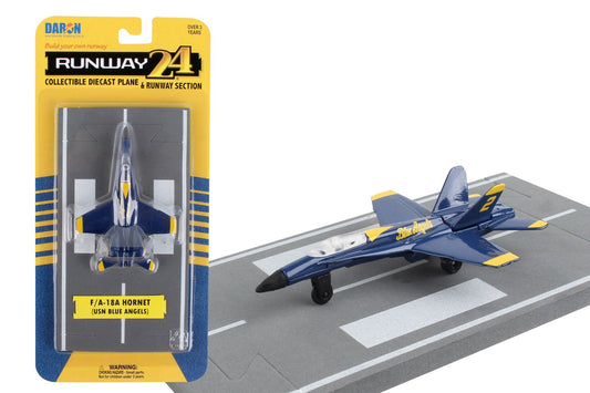 Runway 24 Diecast Airplane - Blue Angels