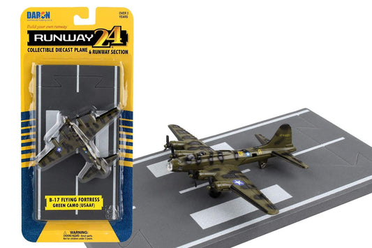 Runway 24 Diecast Airplane - B-17