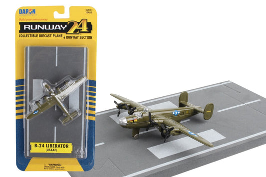 Runway 24 Diecast Airplane - B-24