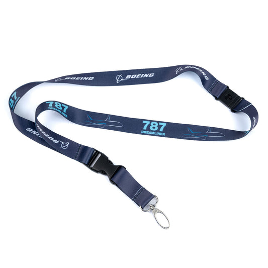 Boeing 787  Air Brush Dreamliner Lanyard