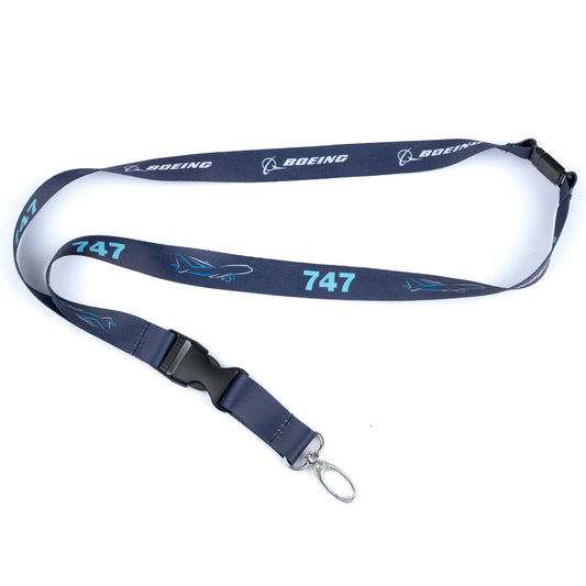 Boeing 747 Air Brush Lanyard