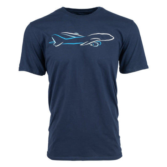 Boeing 747 Air Brush Tee - Medium