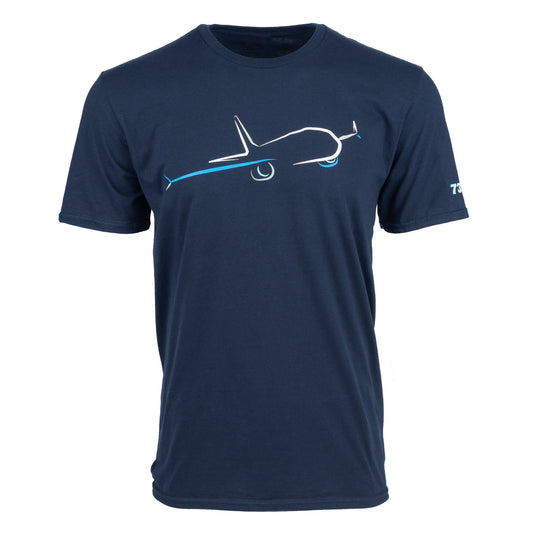 Boeing 737 MAX Air Brush Tee - 2X Large