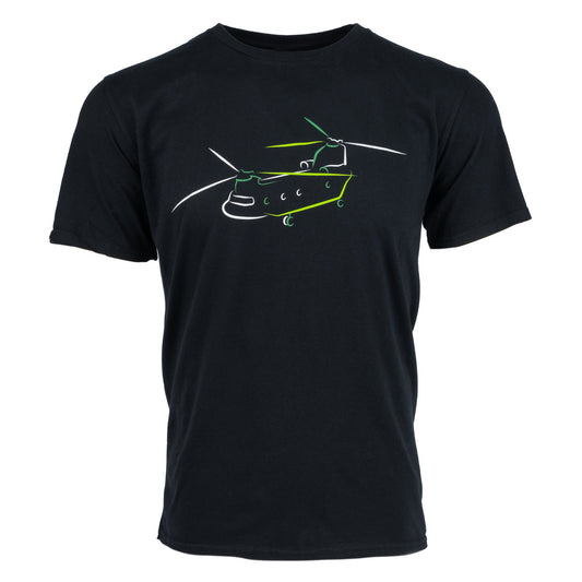 Boeing CH-47 Air Brush Tee - 2XLarge