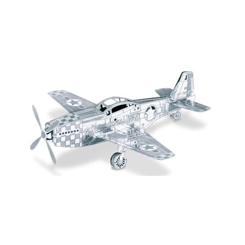 Metal Earth 3-D Metal Model Kit - P51 Mustang
