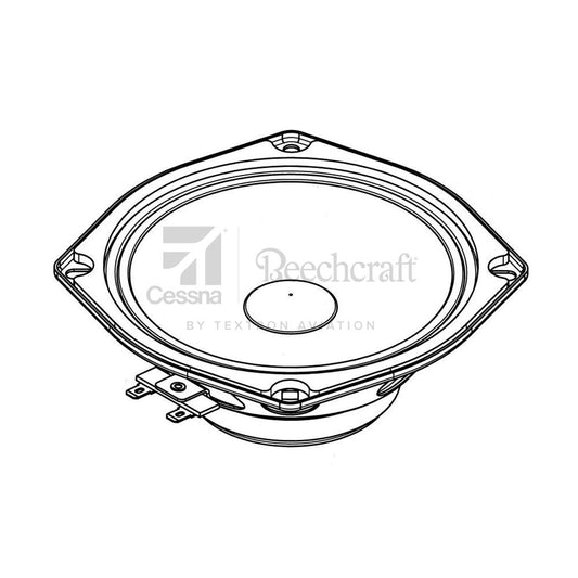 100-9109-01 Radio Speaker 52C5FR