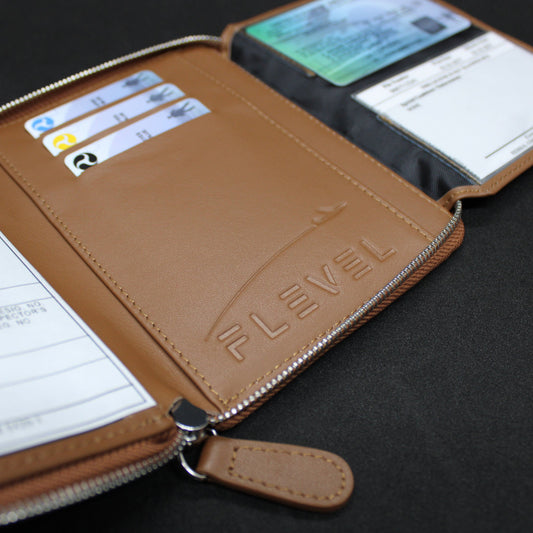 Pilot Document Holder v2 Eco Leather Brown