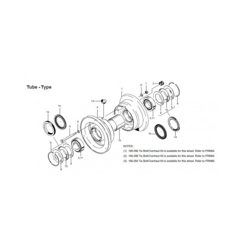 CLEVELAND Nose Wheel Assy; 040-07700