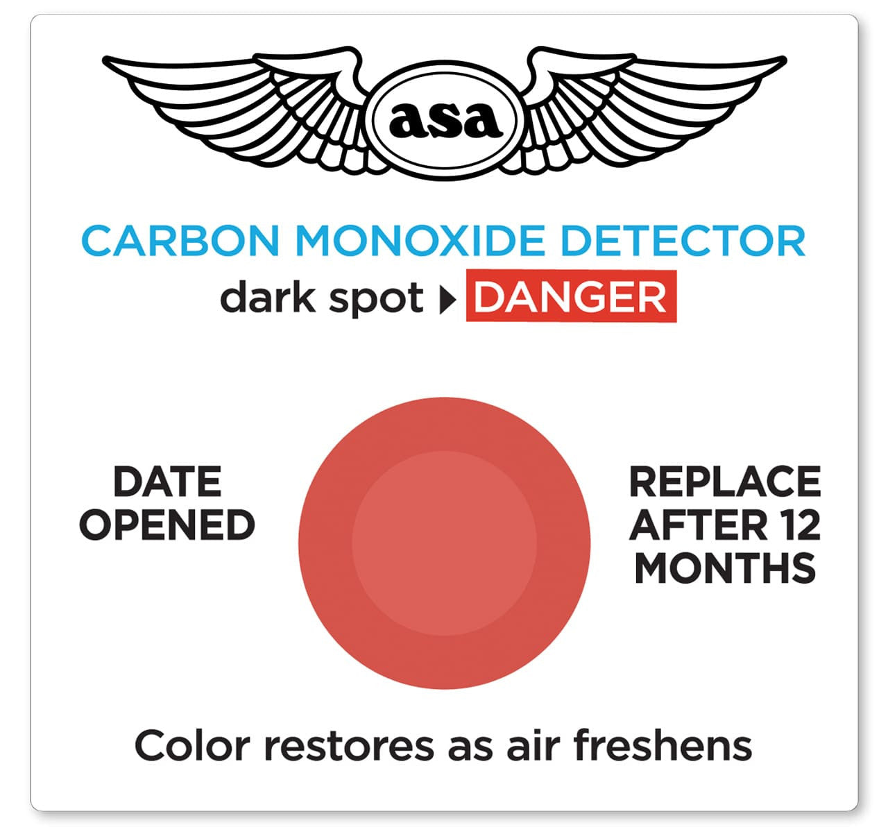 ASA Carbon Monoxide Detector