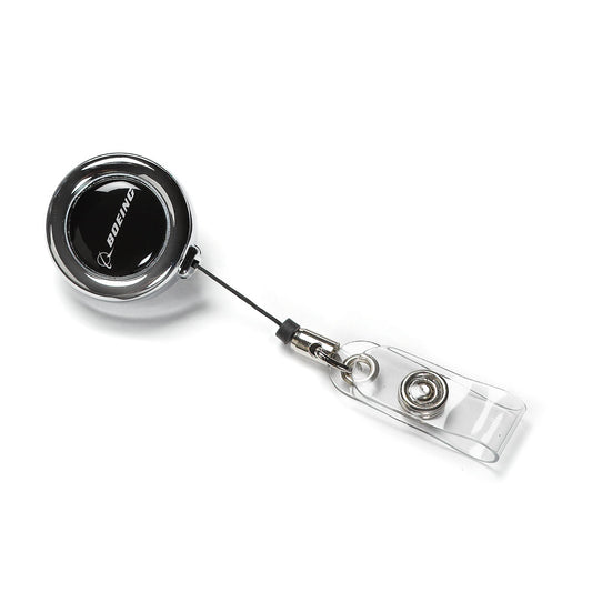Clip-On Chrome Badgeholder | 580080090028