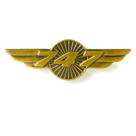 747 Wings Pin