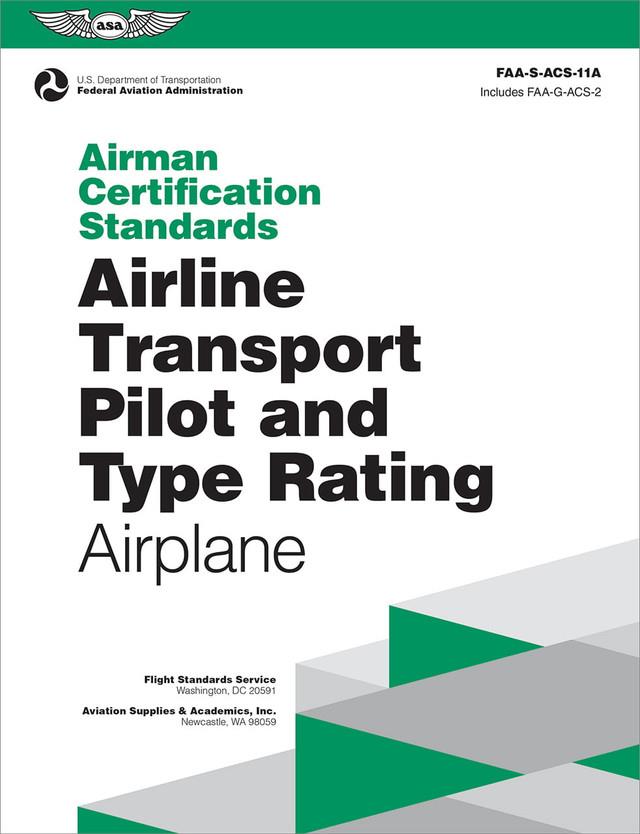 ASA ATP & Type Rating AIrplane ACS