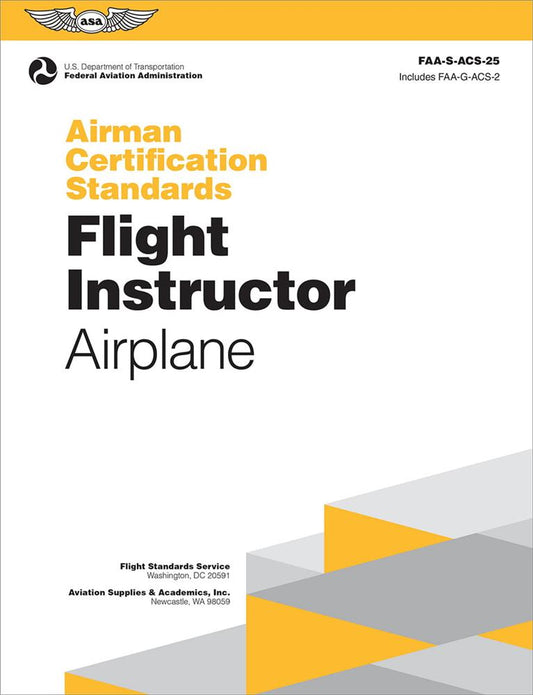 ASA Flight Instructor Airplane ACS