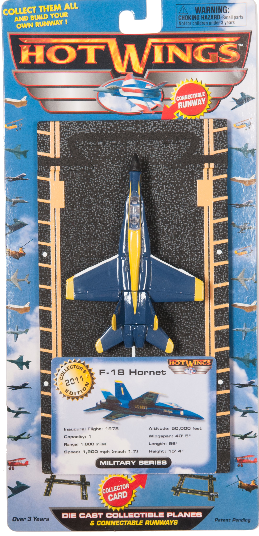 Hot Wings F-18 Hornet (Blue Angel)