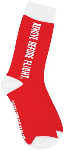 Remove Before Flight Socks