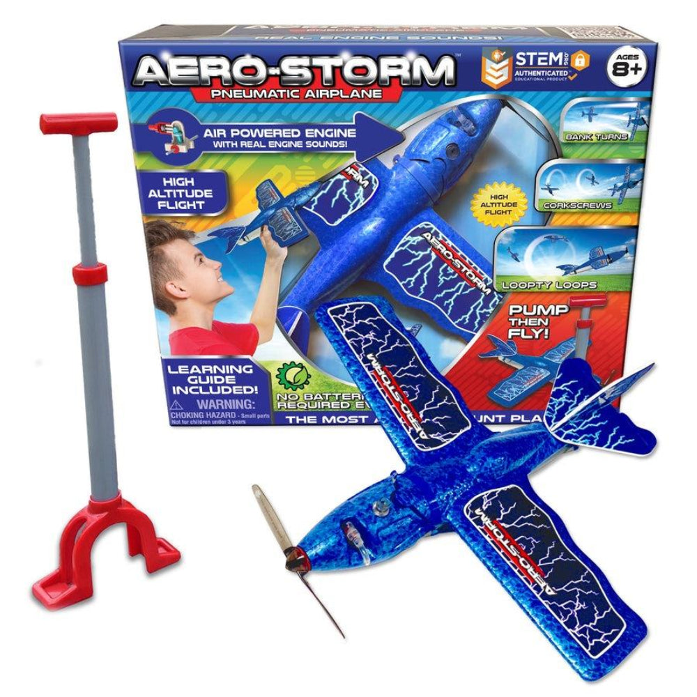 AEROSTORM Aero-Storm Air Powered Airplane