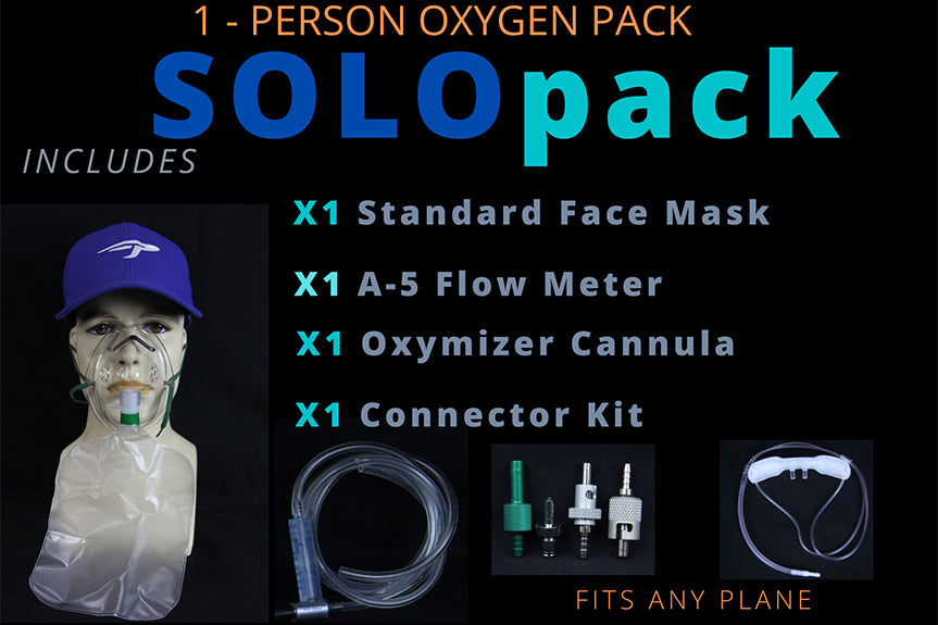 All-in-One SOLO Pack with A5 Flow Meter Oxygen